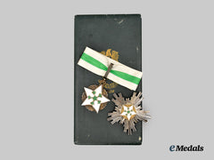 Syria, Republic. An Order of Civil Merit of the Syrian Arab Republic, II Class Set