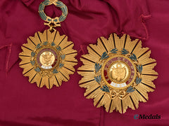 Peru. An Order of the Sun of Peru, Grand Cross Set, c. 1960