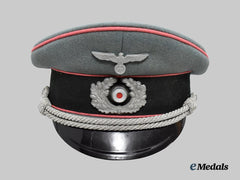 Germany, Heer. An Armoured Officer’s Visor Cap, by Albert Kempf