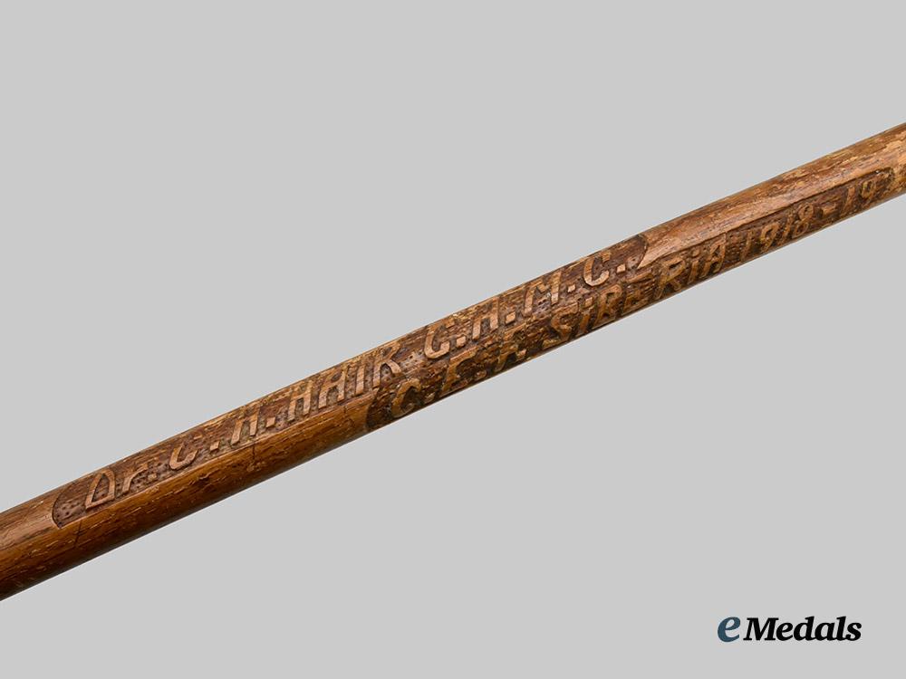 canada,_c_e_f._a_siberian1918_p_o_w_carved_walking_stick_to_dr._c._h._h_a_i_r,_c_a_m_c___m_n_c6369