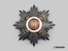 Romania, Kingdom. An Order of the Crown, Grand Officer Star, Type II, c. 1940