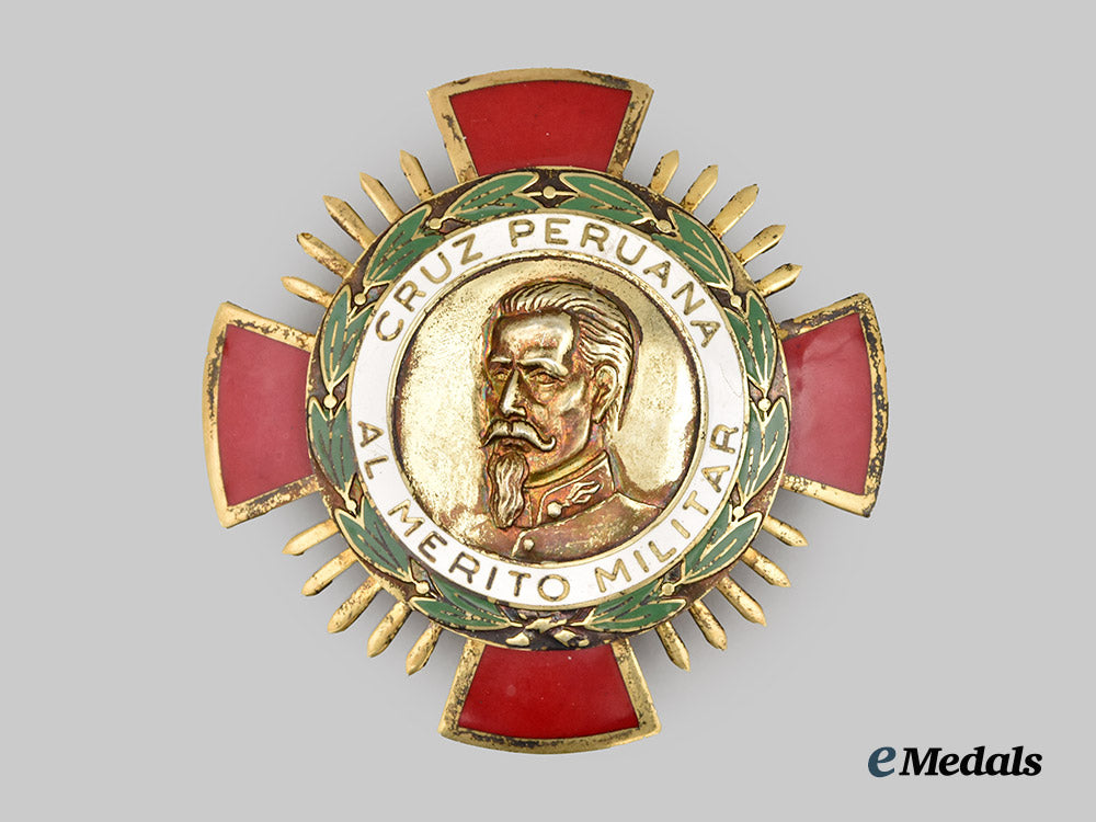 peru._an_order_of_the_cross_for_military_merit,_grand_officer's_star___m_n_c6390