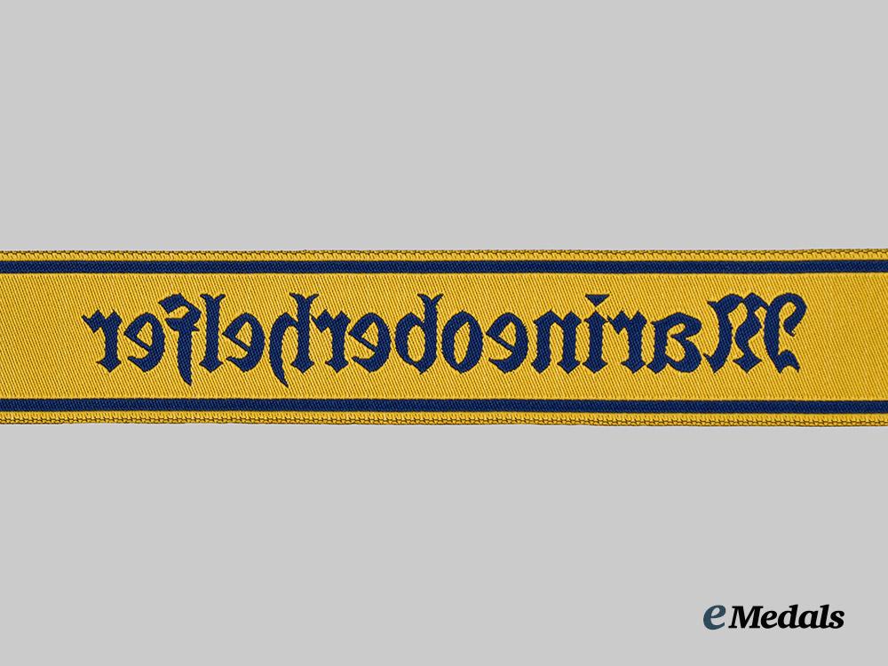 germany,_kriegsmarine._a_female_auxiliary_supervisor’s_cuff_title___m_n_c6419