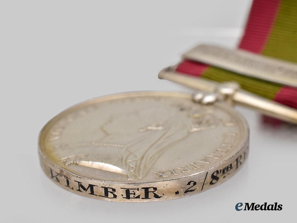 united_kingdom._an_afghanistan_medal_to_pte._kimber,2nd_battalion,8th_regiment___m_n_c6433