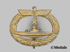 Germany, Kriegsmarine. A U-Boat War Badge, by Wilhelm Deumer