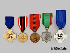 Germany, Third Reich. A Mixed Lot of Medals