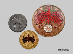 Germany, Third Reich. A Mixed Lot of Tyrolean Marksmanship Badges