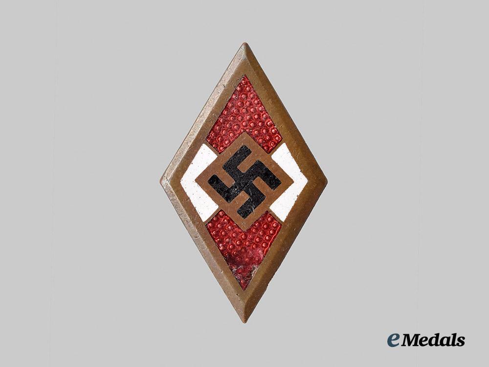 germany,_h_j._a_golden_honour_badge,_by_wilhelm_deumer___m_n_c6493