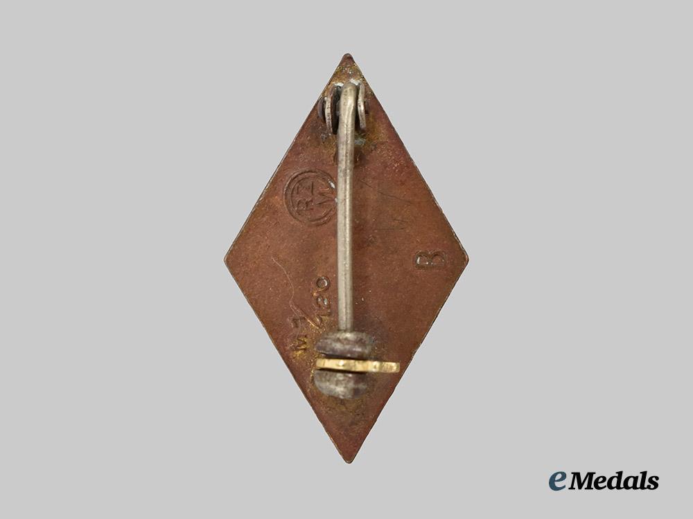 germany,_h_j._a_golden_honour_badge,_by_wilhelm_deumer___m_n_c6495