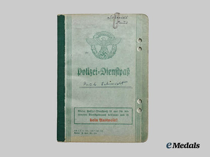 germany,_ordnungspolizei._a_mixed_lot_of_service_books___m_n_c6500