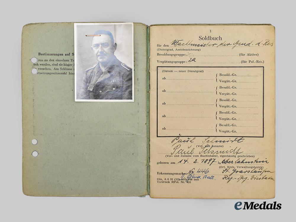 germany,_ordnungspolizei._a_mixed_lot_of_service_books___m_n_c6506