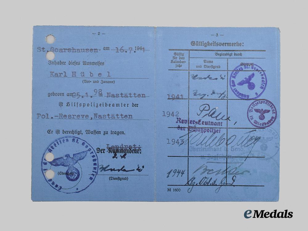 germany,_ordnungspolizei._a_mixed_lot_of_service_books___m_n_c6516