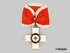 Germany, Weimar Republic. A Cross of Honour of the German Red Cross, Type I with Case, by Godet