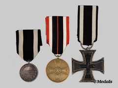 Germany, Imperial. A Pair of Service Awards