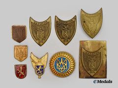 Ukraine. A Lot of Mixed Insignia