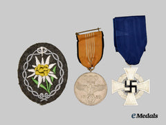 Germany, Third Reich. A Mixed Lot of Decorations and Insignia