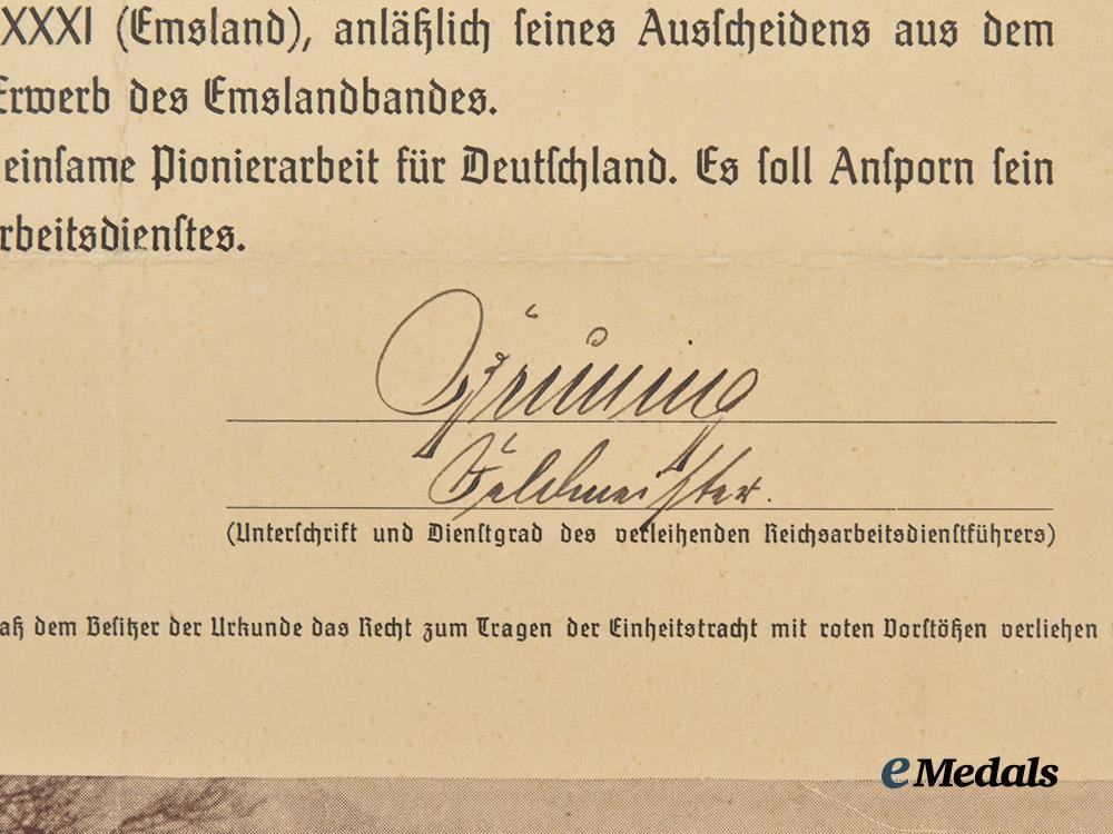 germany,_r_a_d._a_rare_and_mint_emsland_cuff_title,_with_award_document_to_vormann_walter_flubke___m_n_c6558