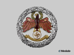 Germany, Third Reich. A Tyrolean Marksmanship 6-Year Gau Champion Shooter Badge