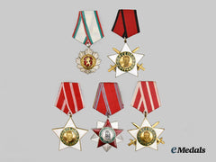 Bulgaria, People's Republic. A Lot of Orders & Awards