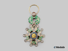 France, III Republic. A Miniature Order of the Legion of Honour in Diamonds, by Chobillon, c.1900