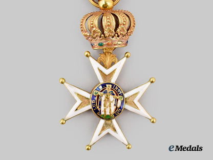 france,_kingdom._an_order_of_saint_louis,_officer_with_crown,_in_gold,_c.1815___m_n_c6649