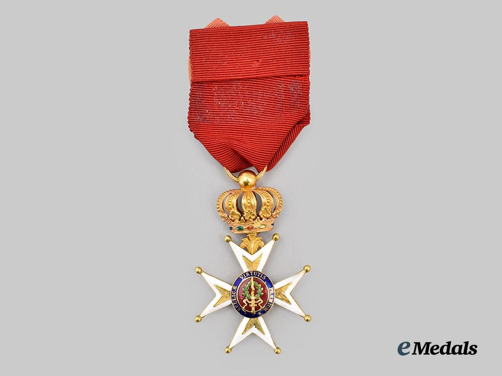 france,_kingdom._an_order_of_saint_louis,_officer_with_crown,_in_gold,_c.1815___m_n_c6650