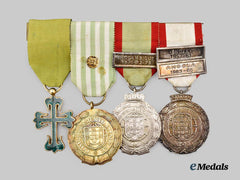 Portugal, Republic. A Military Order of Aviz Medal Bar for Exemplary Service, c.1970