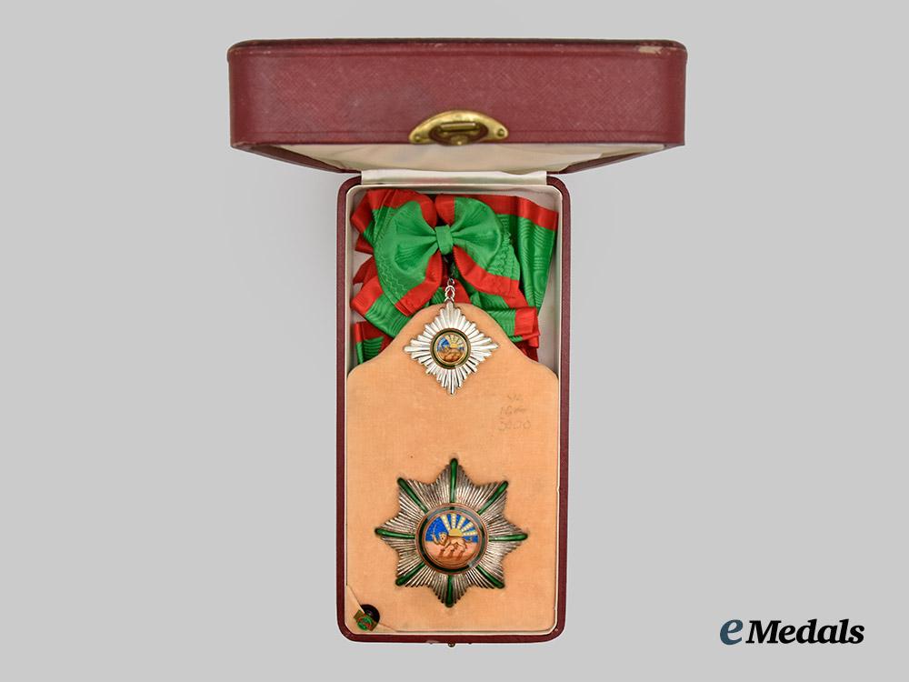persia,_pahlavi_dynasty._an_order_of_homayoun,_i_class_set_by_bertrand___m_n_c6684