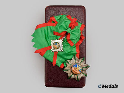 persia,_pahlavi_dynasty._an_order_of_homayoun,_i_class_set_by_bertrand___m_n_c6687