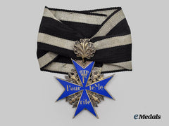 Prussia, State. A Pour Le Mérite with Oakleaves, by Godet, c.1925
