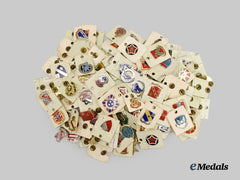 United States. A Lot of 155 Regimental & Battalion Badges