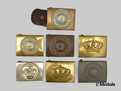 germany,_imperial._a_lot_of_seven_belt_buckles___m_n_c6748