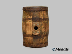 United States. A Civil War Wooden Powder Keg