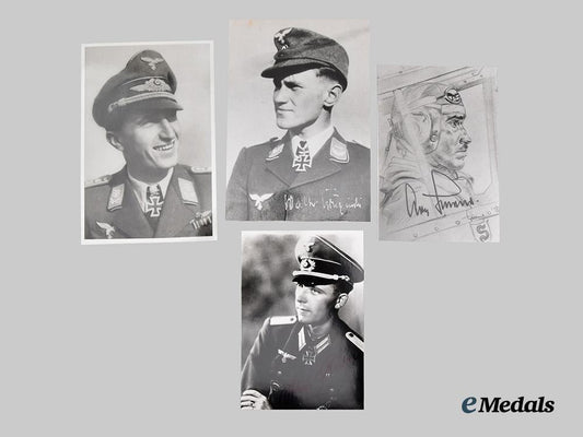 germany,_third_reich._a_group_of_post-_war_signed_knight’s_cross_winner_photographs___m_n_c6772