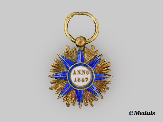 vatican,_papal_state._a_miniature_order_of_pius_i_x___m_n_c6860