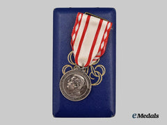 Monaco, Principality. A Medal of Labour, I Class with Case