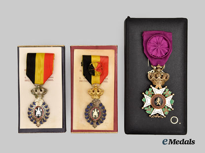 belgium,_kingdom._a_lot_of_three_orders_and_decorations___m_n_c6895