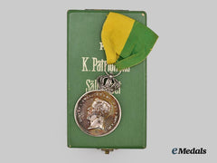 Sweden, Kingdom. A Royal Patriotic Society Medal to S.I Ramberg, 2nd Size, in Silver