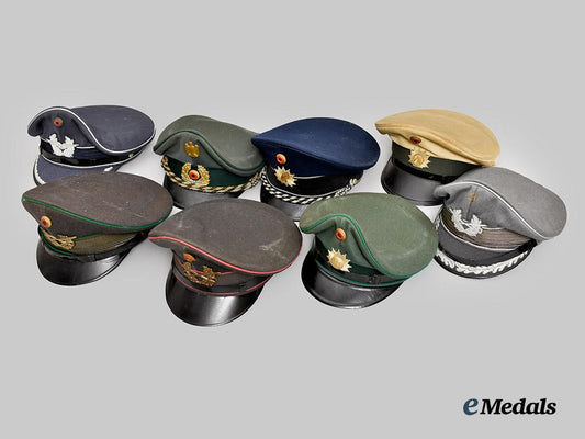 germany,_federal_republic._a_mixed_lot_of_visor_caps___m_n_c6909