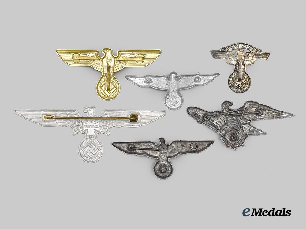 germany,_third_reich._a_mixed_lot_of_eagle_insignia___m_n_c6925
