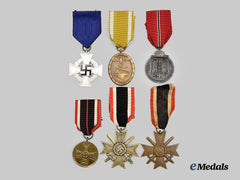 Germany, Third Reich. A Mixed Lot of Awards for Second World War and Civil Service