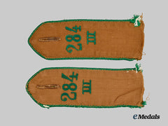 Germany, HJ. A Set of 3rd Oberbann Shoulder Straps