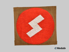 Germany, HJ. A Mint DJ Jungenschaftsführer-Fähnleinführer Sleeve Insignia, by Lucas & Vorsteher