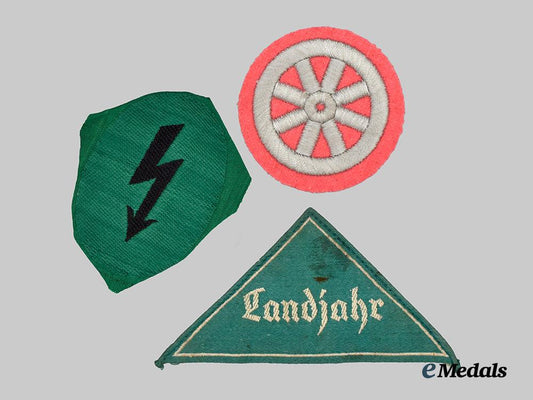 germany,_h_j._a_mixed_lot_of_uniform_insignia___m_n_c6956