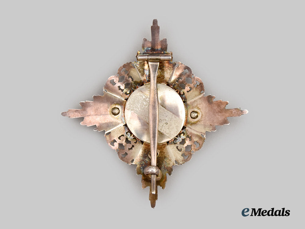 baden,_grand_duchy._an_order_of_the_zähringer_lion,_commander’s_breast_star___m_n_c7006