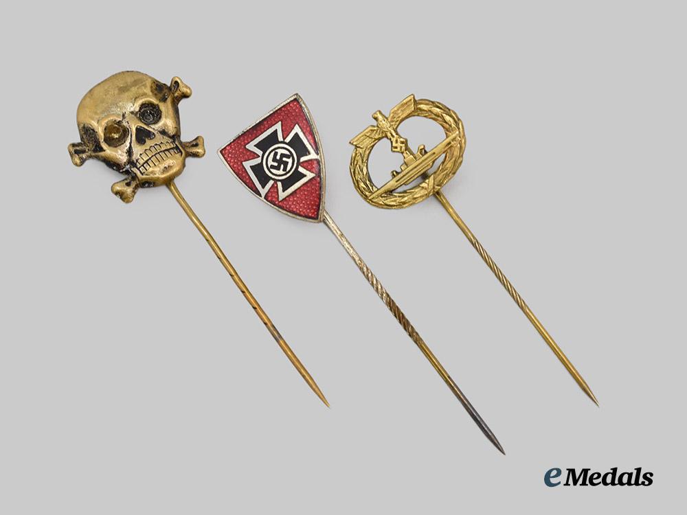 germany,_third_reich._a_mixed_lot_of_award_and_membership_badge_stick_pin_miniatures___m_n_c7037
