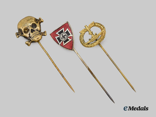 germany,_third_reich._a_mixed_lot_of_award_and_membership_badge_stick_pin_miniatures___m_n_c7037