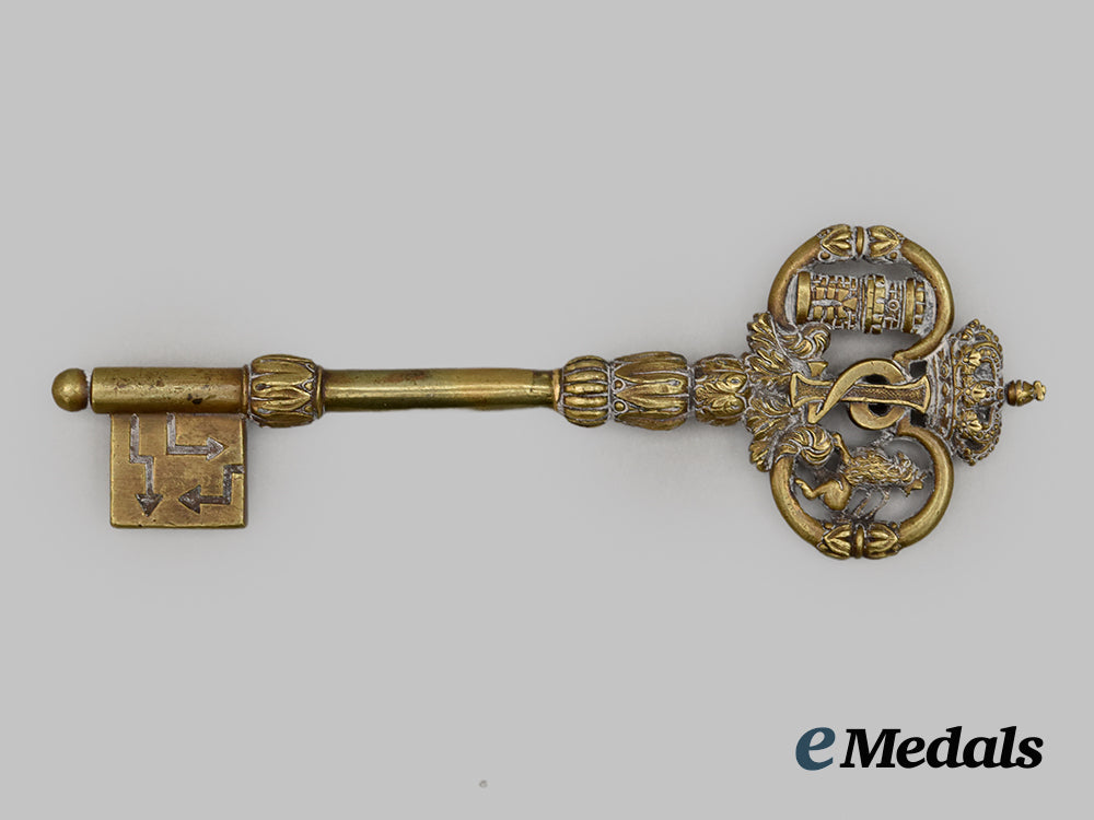 spain,_kingdom_of_castile._a_gilded_key___m_n_c7038