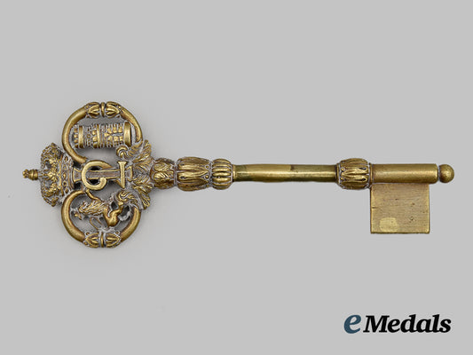 spain,_kingdom_of_castile._a_gilded_key___m_n_c7040