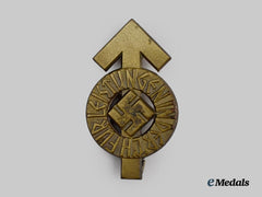 Germany, HJ. A Proficiency Badge, Bronze Grade, by Gustav Brehmer